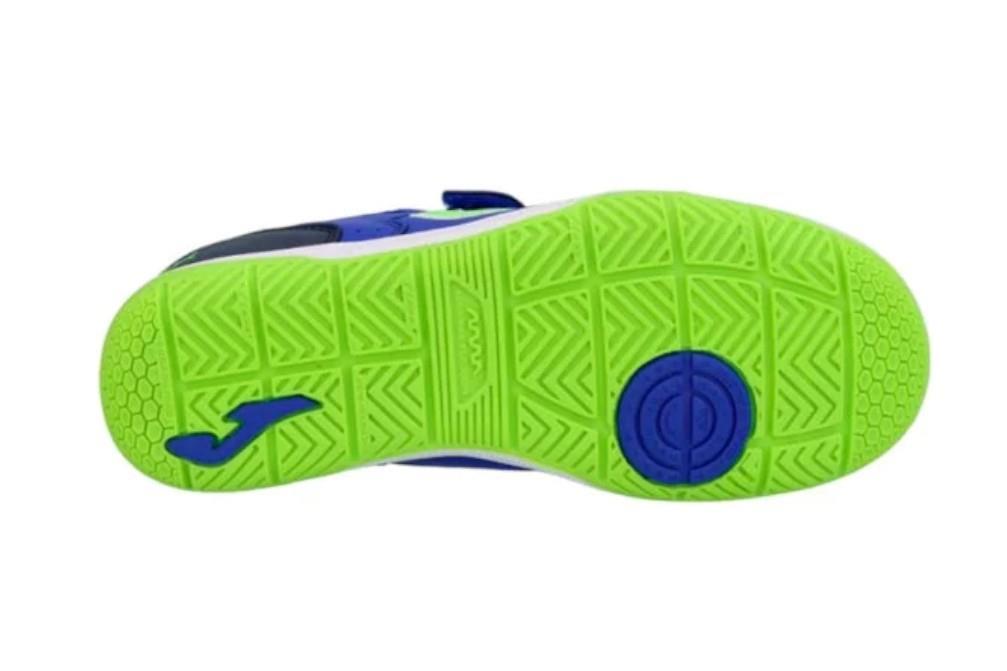 Zapatillas de fútbol sala JOMA TOP FLEX JR 2504 INDOOR TPJS2504INV para niño en azul