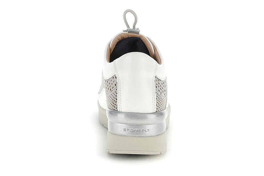 Zapatillas deportivas Stonefly 223606 en hielo piel con cuña