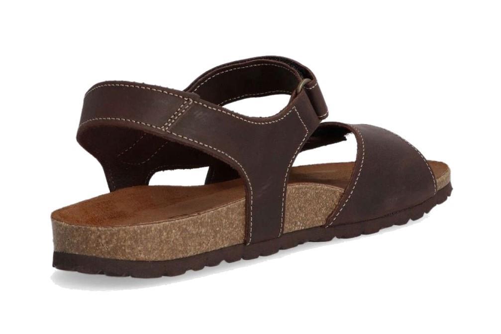Sandalias Cómodas Inter Bios 9536 en moka para hombre