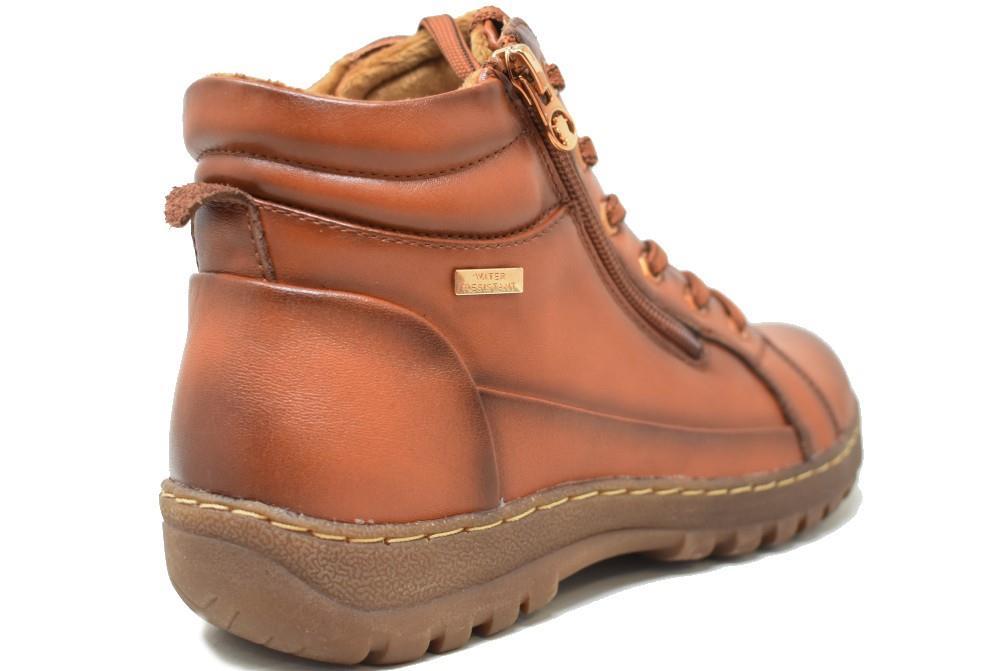 Botines con cordones Coronel Tapiocca T725-33 en camel