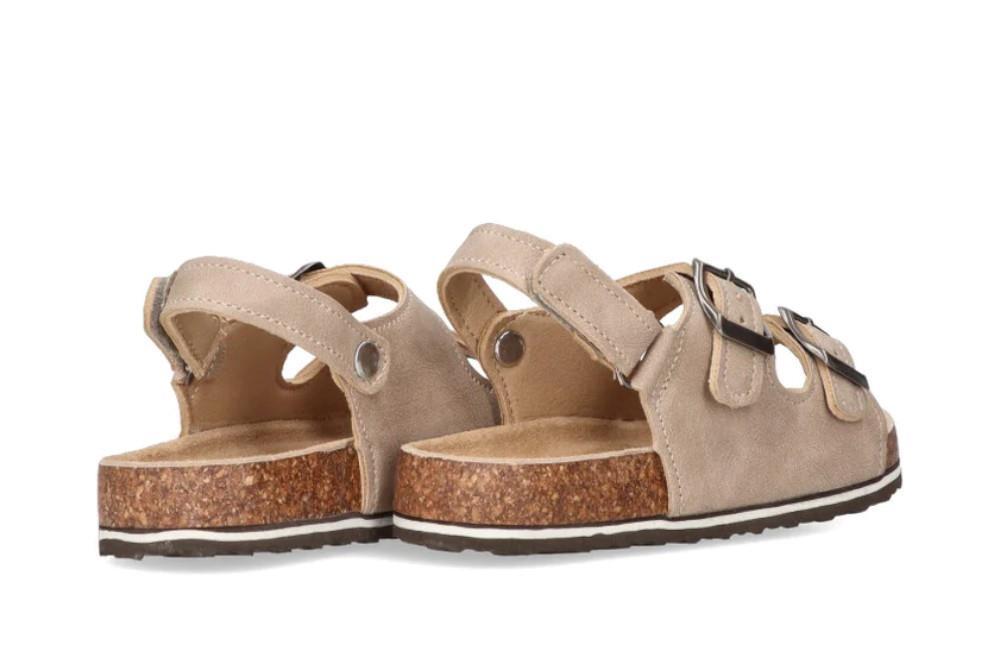 Sandalias planas Etika CREIRO para niño en beige