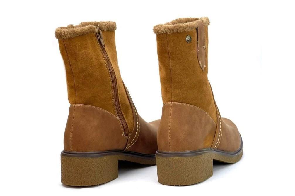 Botines Isteria 22223 en cuero para mujer