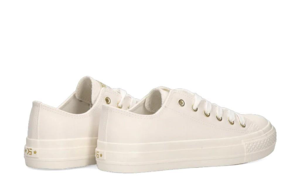 Zapatillas de lona ÉTIKA 52415 CAROLINA 01 en blanco para mujer