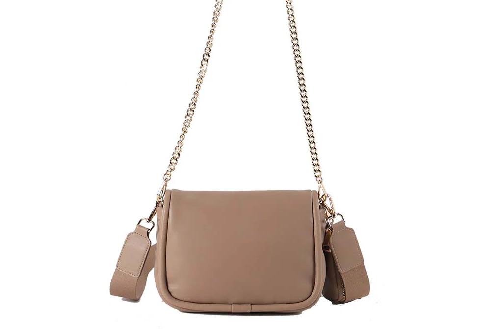 Bolso bandolera ETIKA Grace B30122 para mujer en nude