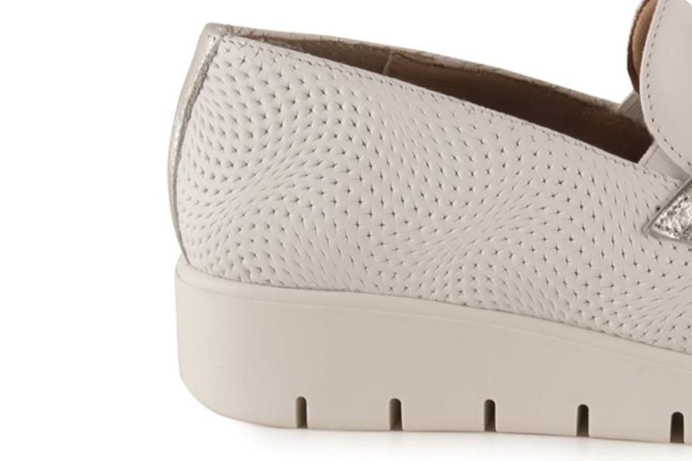 Mocasines Chamby 6 en blanco para mujer