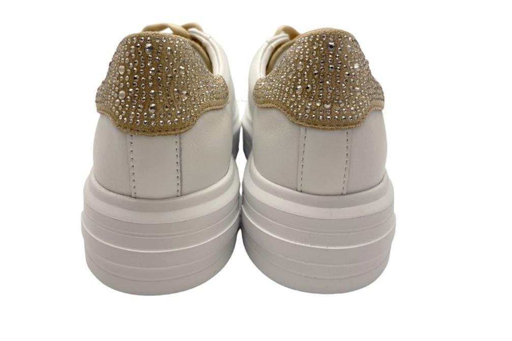 Zapatillas deportivas Regarde Le Ciel Regina 01 en blanco para mujer