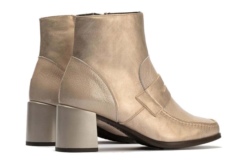Botines Pitillos 10132 en piedra para mujer