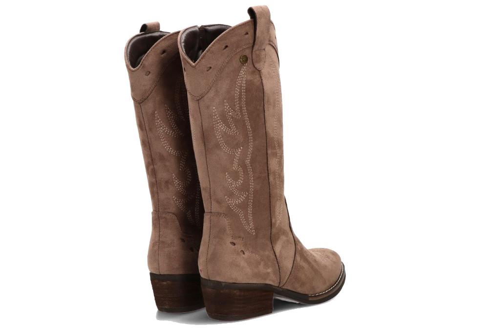 Botas altas cowboy Isteria 600 en color taupe