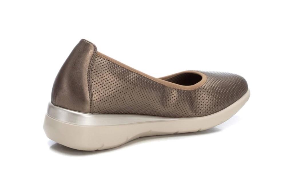 Bailarinas deportivas Xti 142538 en bronce para mujer