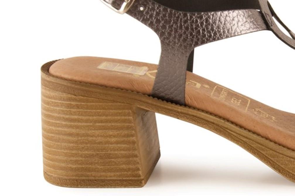 Sandalias Tekila 1010 en plomo para mujer