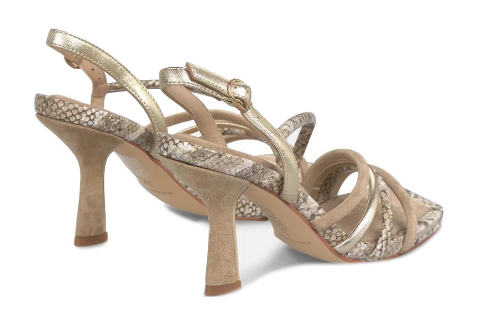 Sandalias de tacón Alma en pena V264017- Sandalias de fiesta en sand para mujer