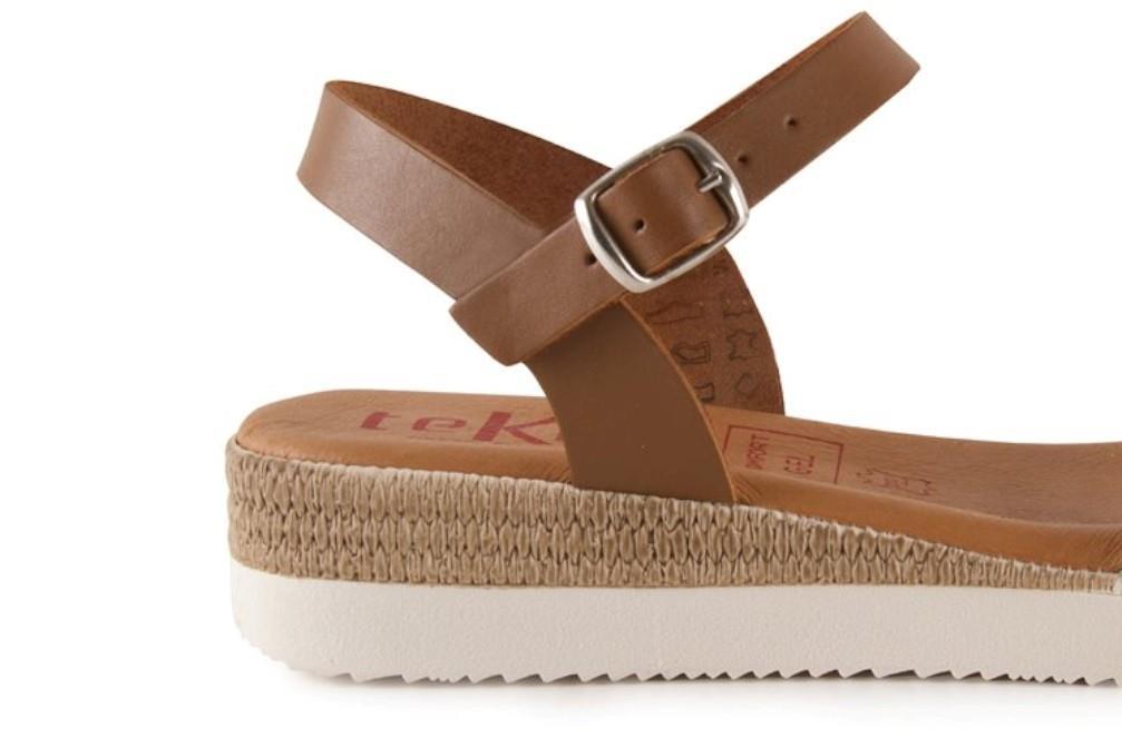 Sandalias con cuña baja Tekila 1266 multicolor para mujer