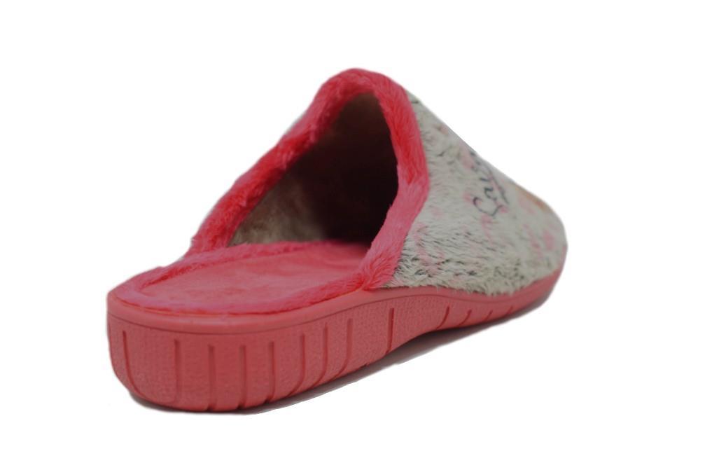 Zapatilla de casa para mujer en color gris
