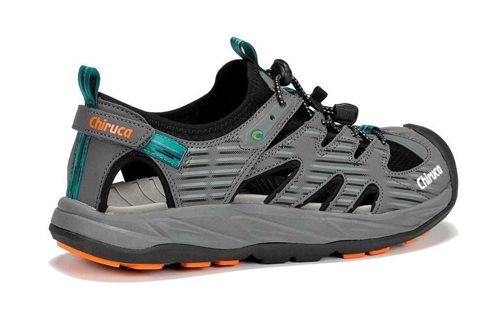Sandalias cangrejeras Chiruca Sargazos 08 en gris para hombre