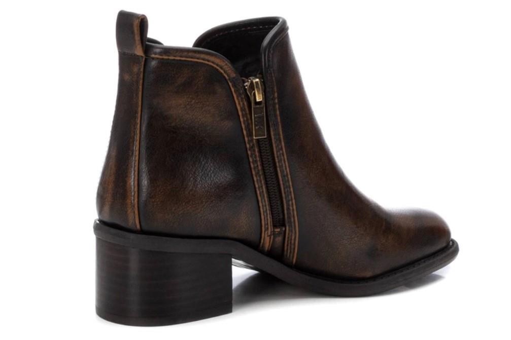 Botines XTI 143478 en bronce para mujer