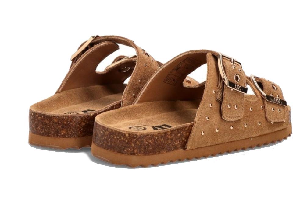 Sandalias bio Xti 153044 en color camel para niña