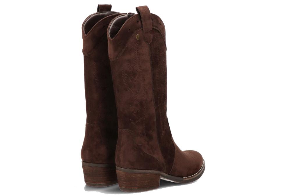 Botas altas cowboy Isteria 600 en color moka