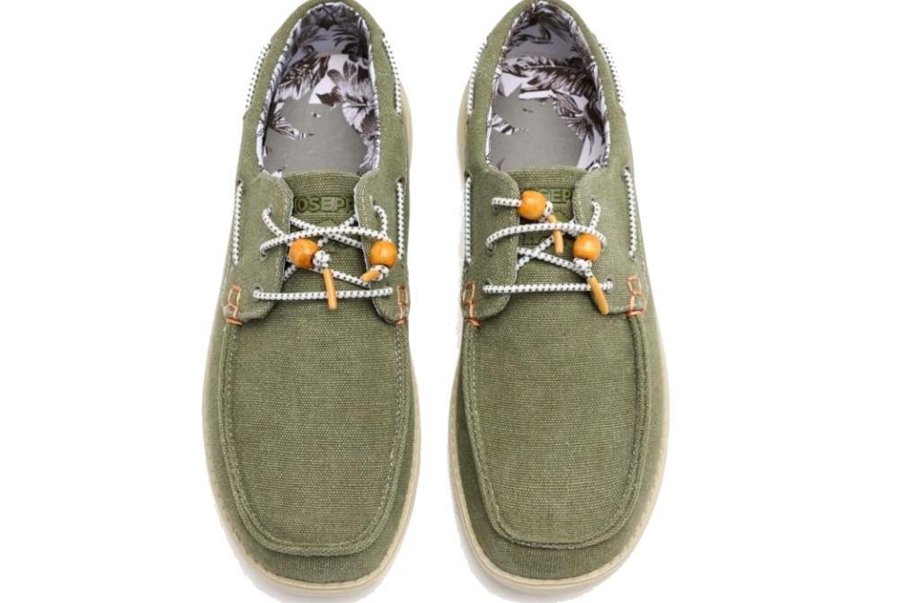 Zapatos náuticos Gioseppo SULT 71667 en caqui para hombre
