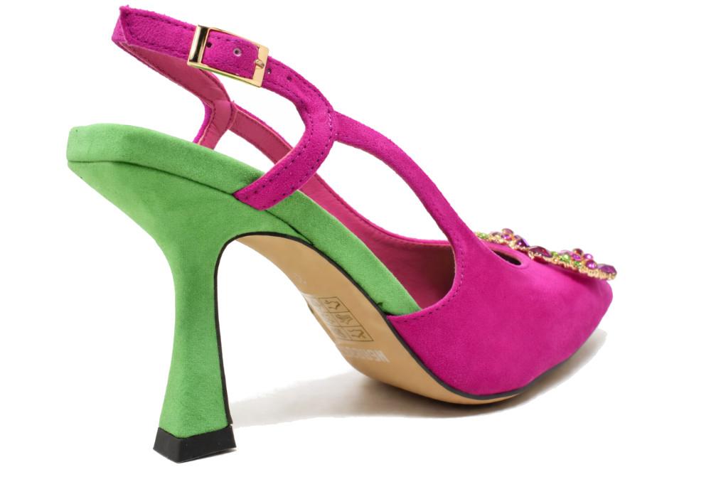 Zapatos de tacón Fiesta Mujer Menbur AM76218 Fucsia