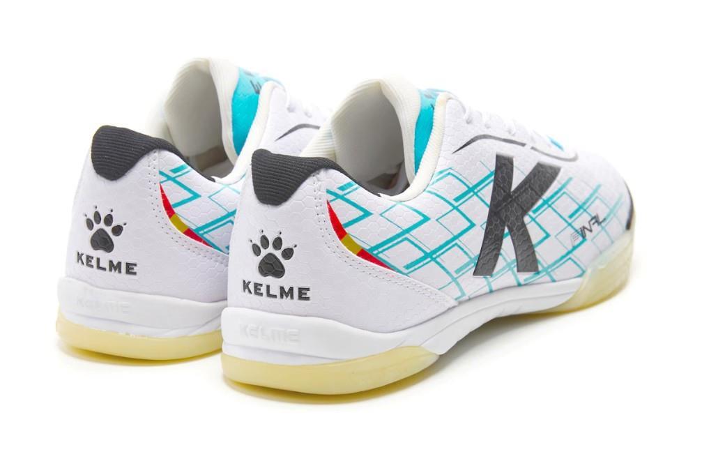 Zapatillas de fútbol sala unisex Final Indoor Kelme blanco