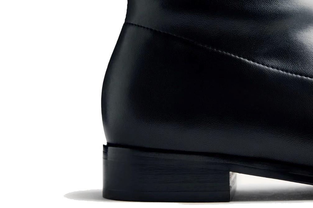 Botas altas elásticas Gioseppo AITKIN 76187 en negro