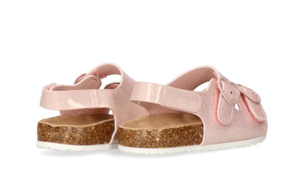 Sandalias planas Etika SAMOQUEIRA para niñas en rosa
