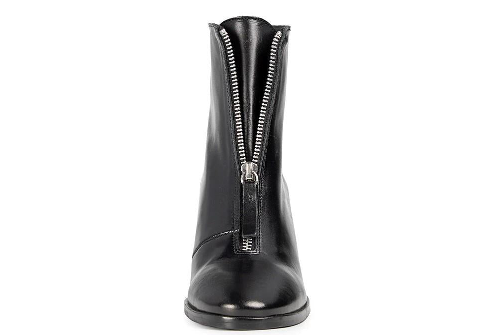 Botines Popa Cleopatra con tachuelas en negro para mujer