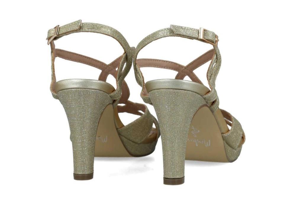 Sandalia Menbur 23196 APOLONIS en oro para mujer
