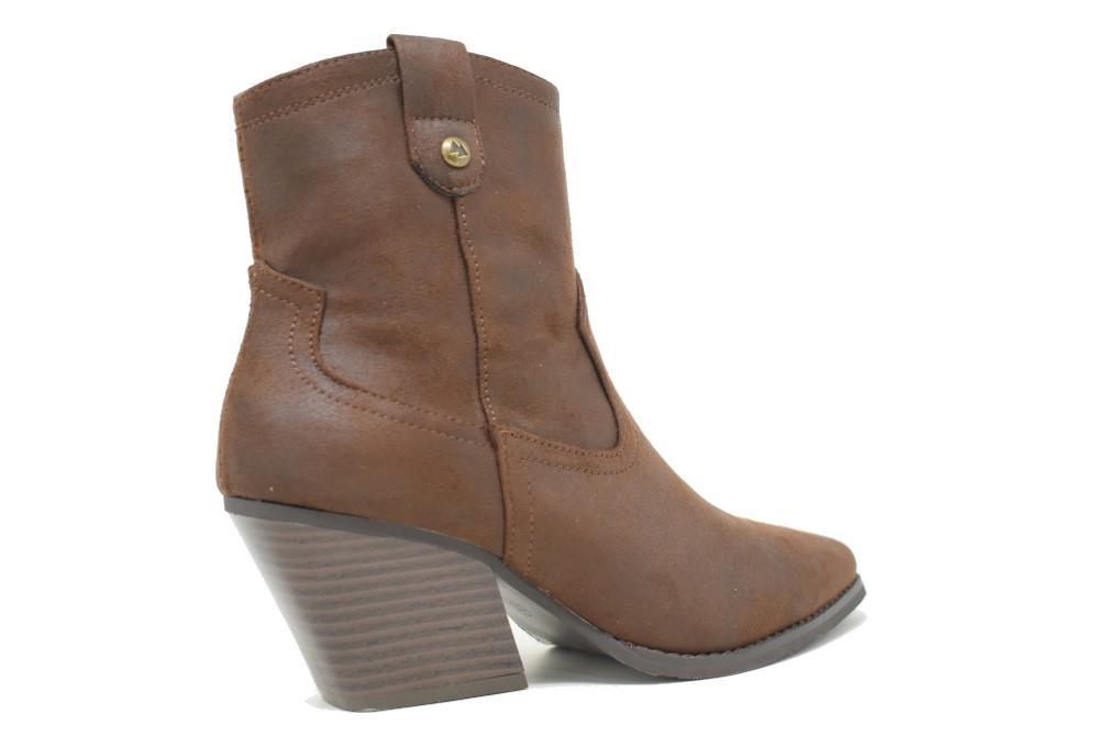 Botines western Maraval W0332 en marrón para mujer