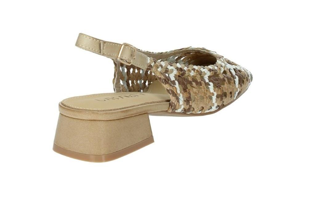 Bailarinas destalonadas Carmela 162185 en beige