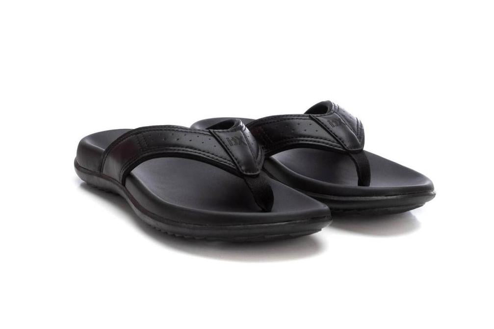 Sandalias de dedo XTI 143767 negras para hombre | Chanclas cómodas y casual para verano