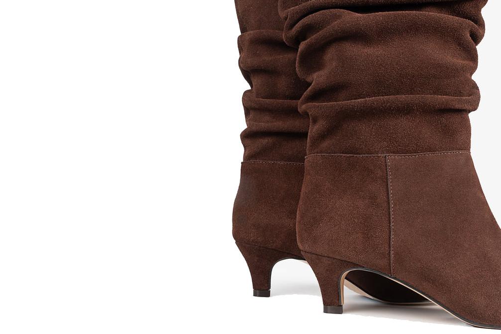 Botas de ante Popa Nirvana en marrón