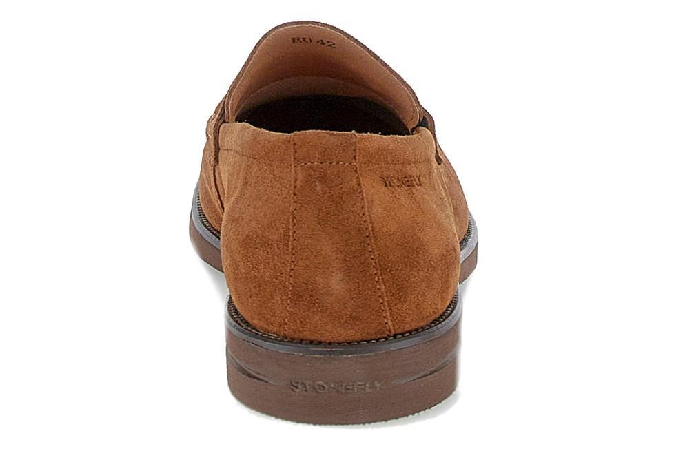 Mocasines Stonefly 220797 CALVIN 9 VELOUR en marrón para hombre