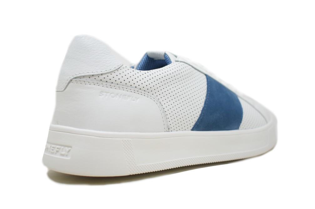 Zapatillas deportivas Stonefly POWER 1 NAPPA 219361 en blanco para hombre