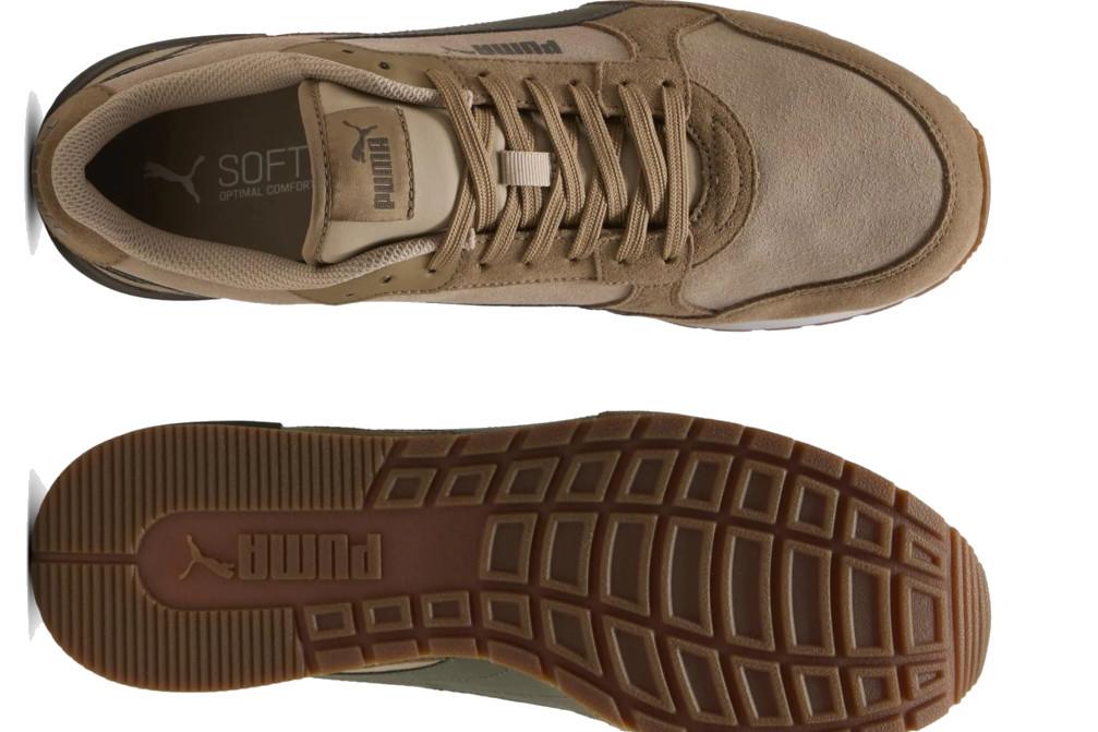 Zapatillas deportivas Puma ST Runner v4 SD 399665 en Marrón para Hombre de Ante