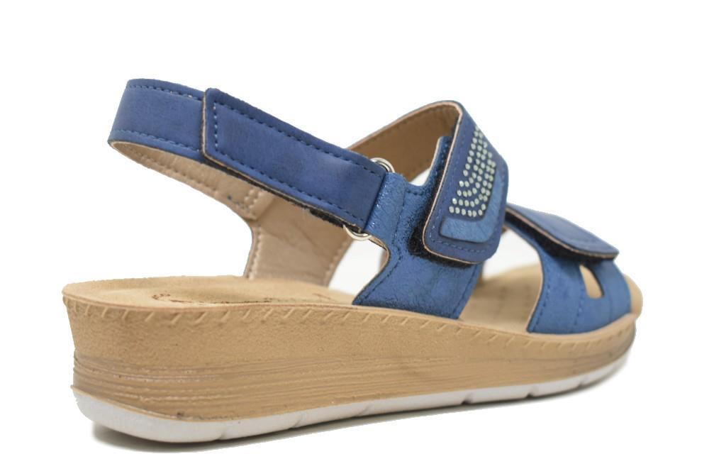 Sandalias cómodas Inblu FC000061 en azul