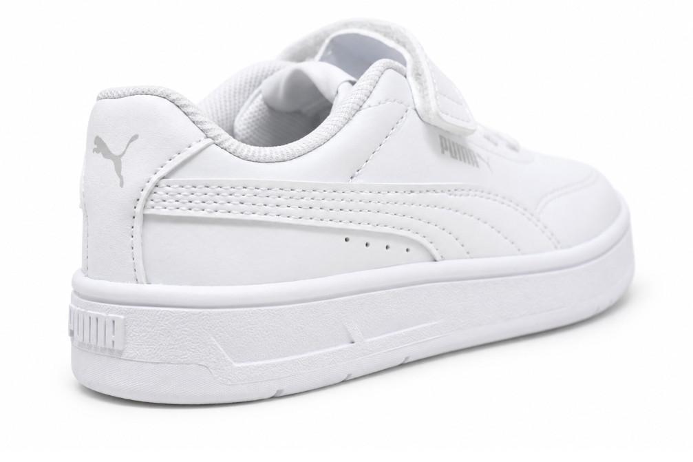 Zapatillas deportiva Puma Court Classic Clean 403751 Blancas para Niño