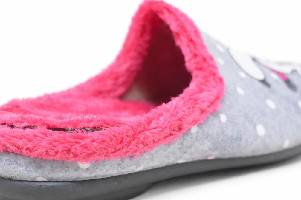 Zapatillas de casa mujer Vulca-Bicha 1359 con estampado de Snoopy