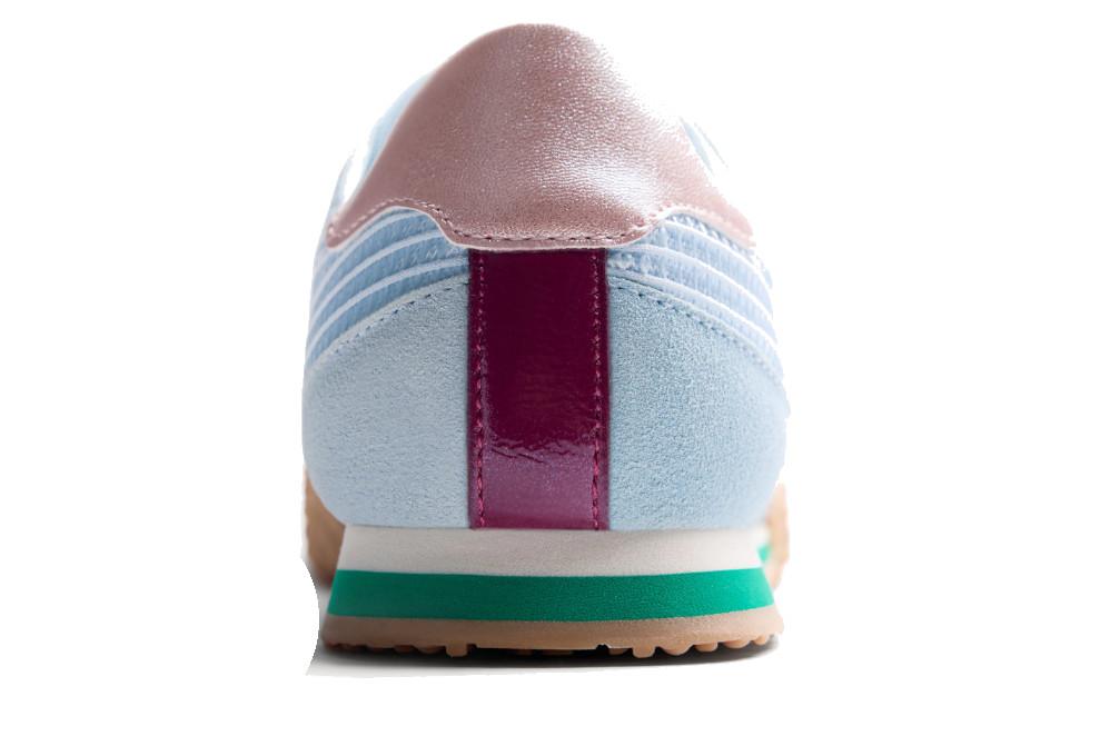 Zapatillas Gioseppo 78029 CHAKE azul de piel y rejilla | Sneakers cómodas mujer con plataforma