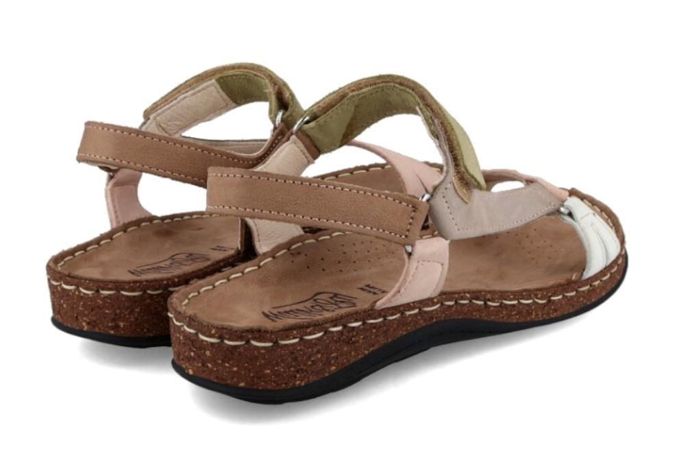 Sandalias Walk & Fly Amelia 3861 46200 en taupe para mujer