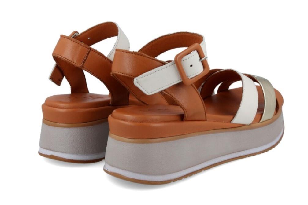 Sandalias con plataforma Walk & Fly Starwalk C35-42-22229-416 en cuero