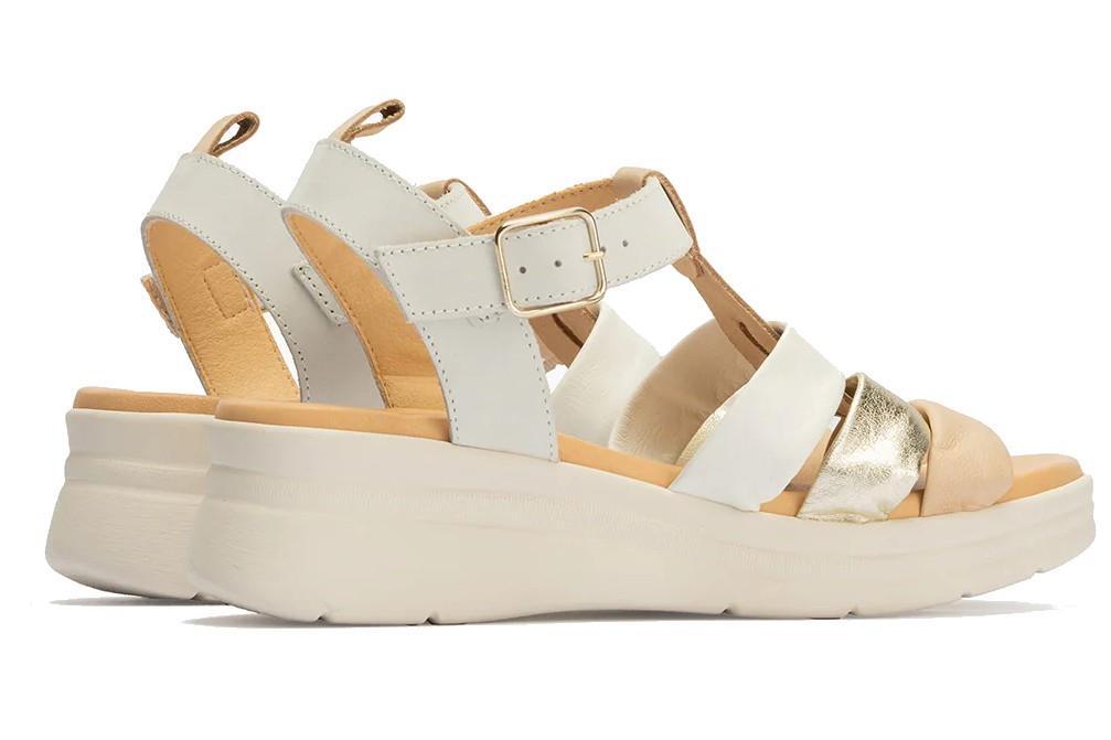 Sandalias pitillos 10614 en blanco para mujer