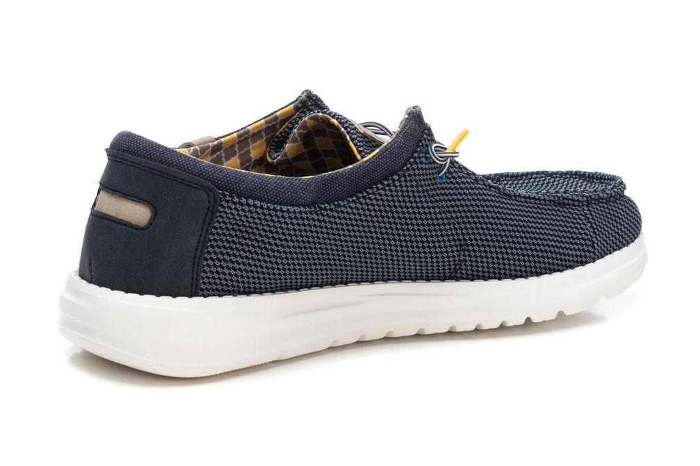 Zapato Náutico de lona para hombre XTI 143576 en azul marino