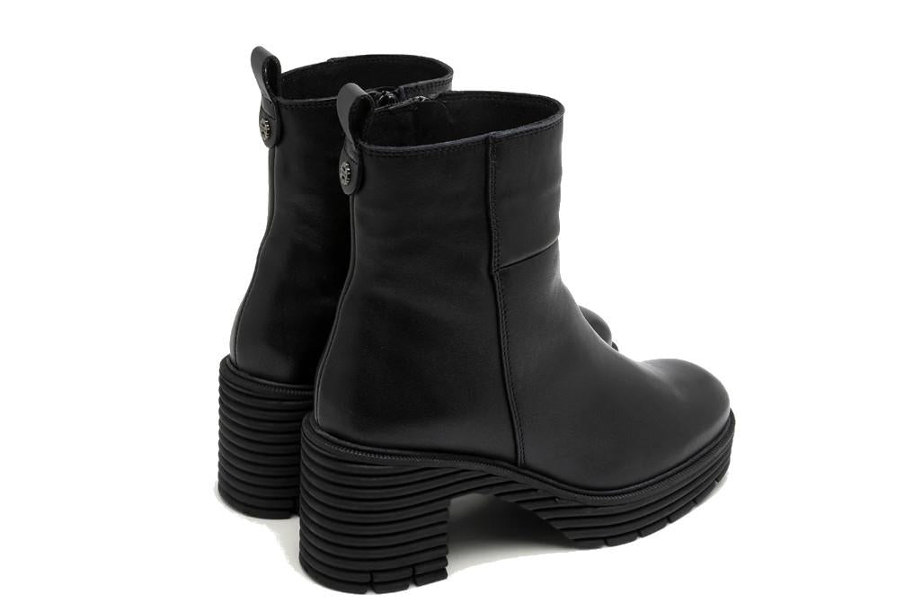 Botines con tacón Porronet Marta 4771-001 en negro