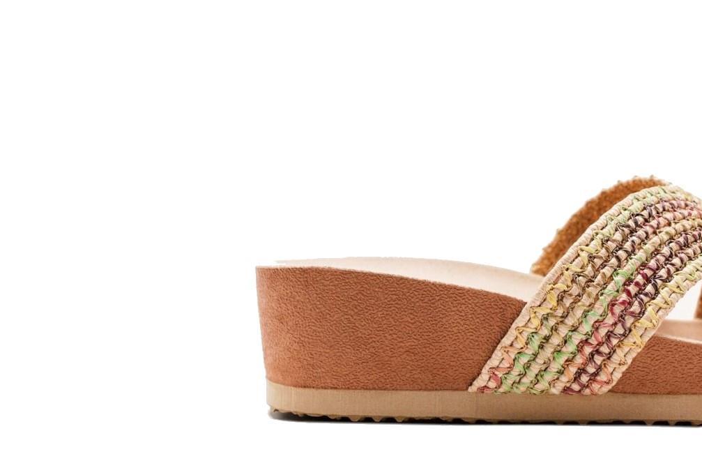 Sandalias con cuña Gioseppo PACIFIC 74474 en beige para mujer