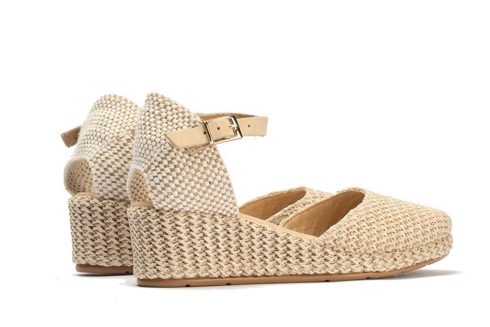 Alpargatas Pitillos 5569 en color natural para mujer