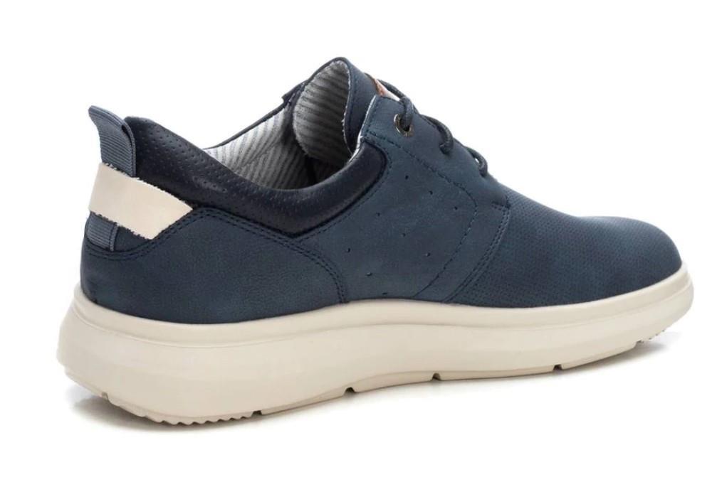 Zapatos con cordones XTI 143760 en azul marino para hombre