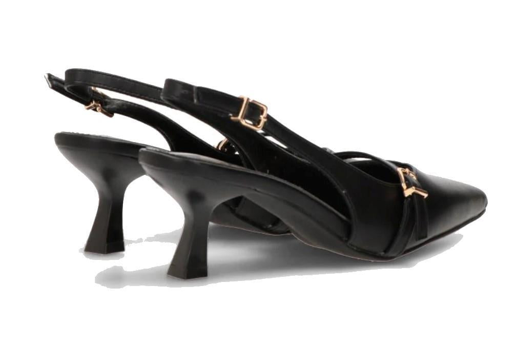 Zapatos de tacón destalonado Etika 63304 CELINE en color negro