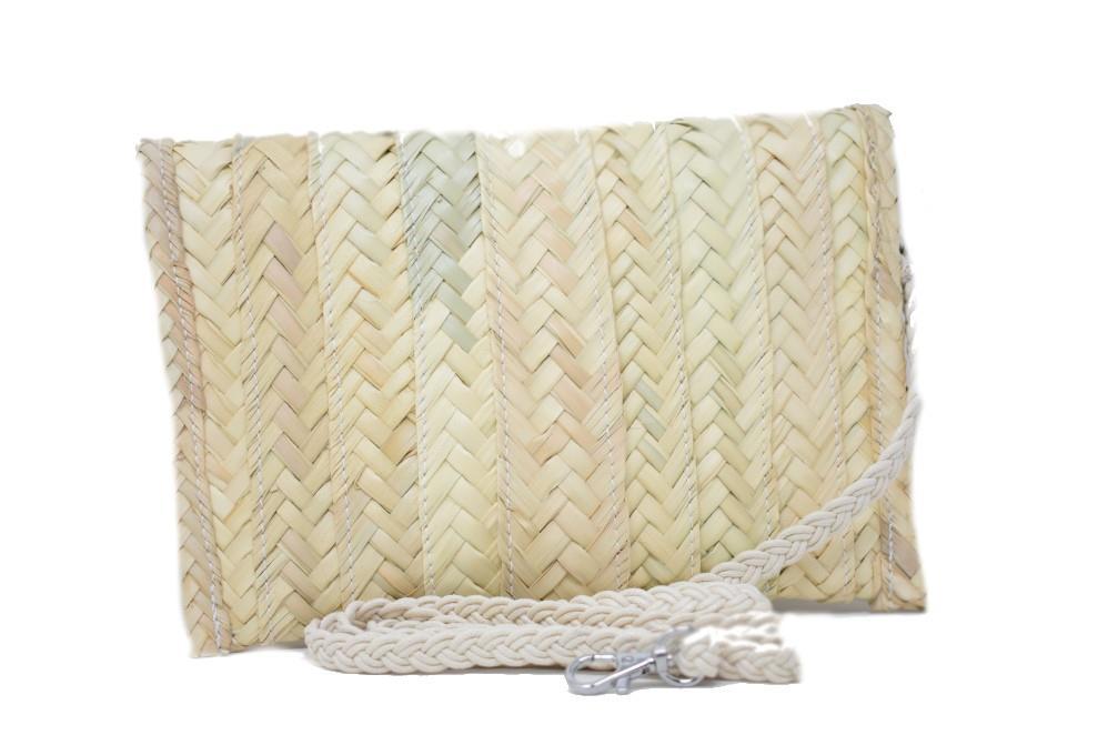 Bolso de rafia Cacharel bags HE435 de color natural para mujer