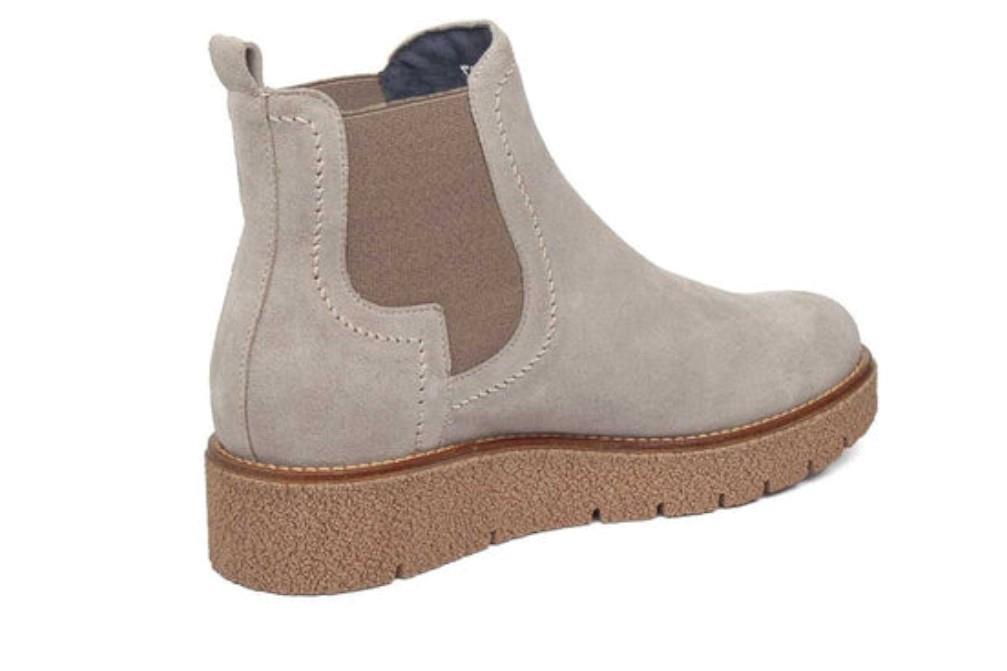 Botines con cuña Callaghan 32601 Arete para mujer en beige